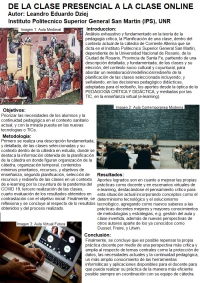 Read more about the article DE LA CLASE PRESENCIAL A LA CLASE ONLINE