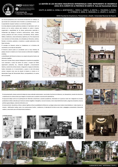Read more about the article LA GESTIÓN DE LOS RECURSOS PAISAJÍSTICOS PATRIMONIALES COMO INSTRUMENTO DE DESARROLLO LOCAL EN EL SUR DE LA PROVINCIA DE SANTA FE