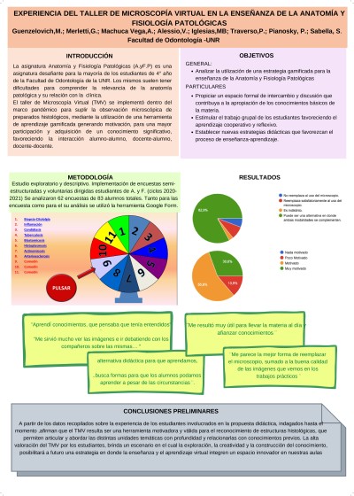 Read more about the article EXPERIENCIA DEL TALLER DE MICROSCOPIA VIRTUAL EN LA ENSEÑANZA DE LA ANATOMÍA Y FISIOLOGÍA PATOLÓGICAS.