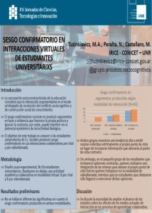 Read more about the article SESGO CONFIRMATORIO EN INTERACCIONES VIRTUALES DE ESTUDIANTES UNIVERSITARIXS