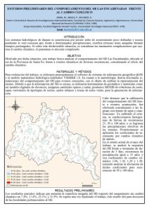 Read more about the article ESTUDIOS PRELIMINARES DEL COMPORTAMIENTO DEL SH LAS ENCADENADAS FRENTE AL CAMBIO CLIMÁTICO