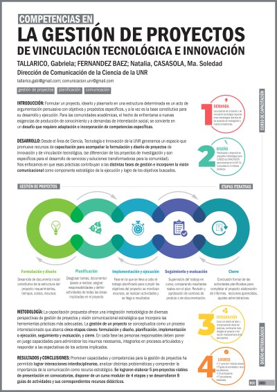 Read more about the article COMPETENCIAS EN LA GESTIÓN DE PROYECTOS DE VINCULACIÓN TECNOLÓGICA E INNOVACIÓN