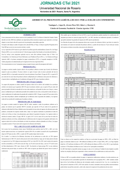 Read more about the article AHORRO EN EL PRESUPUESTO AGRÍCOLA DE EEUU POR LA SUBA DE LOS COMMODITIES