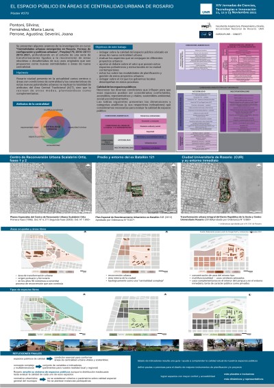 Read more about the article EL ESPACIO PÚBLICO EN ÁREAS DE CENTRALIDAD URBANA DE ROSARIO