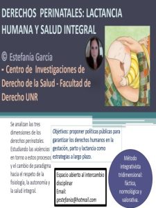 Read more about the article DERECHOS PERINATALES: LACTANCIA HUMANA Y SALUD INTEGRAL.