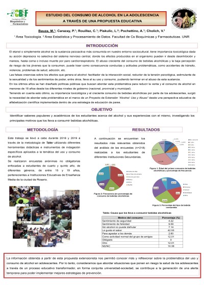 Read more about the article ESTUDIO DEL CONSUMO DE ALCOHOL EN LA ADOLESCENCIA A TRAVÉS DE UNA PROPUESTA EDUCATIVA