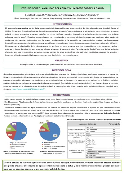 Read more about the article ESTUDIO SOBRE LA CALIDAD DEL AGUA Y SU IMPACTO SOBRE LA SALUD