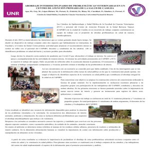 Read more about the article DISEÑO DE UN INSTRUMENTO DE REGISTRO DE DATOS DE VETERINARIA EN UN CENTRO DE ATENCIÓN PRIMARIA DE LA SALUD DE CASILDA