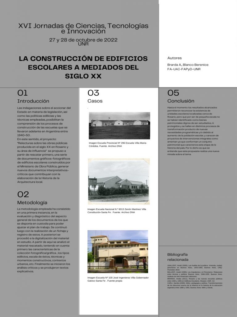 Read more about the article LA CONSTRUCCIÓN DE EDIFICIOS ESCOLARES A MEDIADOS DEL SIGLO XX