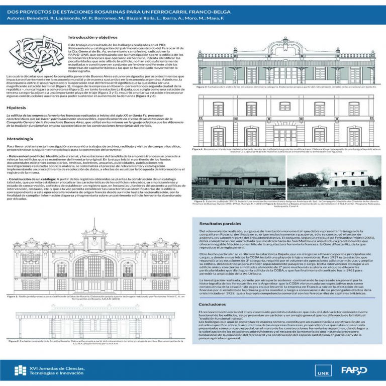 Read more about the article DOS PROYECTOS DE ESTACIONES ROSARINAS PARA UN FERROCARRIL FRANCO-BELGA