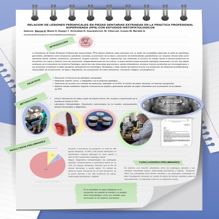 Read more about the article RELACION DE LESIONES PERIAPICALES DE PIEZAS DENTARIAS EXTRAIDAS EN LA PRACTICA PROFESIONAL SUPERVISADA (PPS) CON ESTUDIOS HISTOPATOLOGICOS
