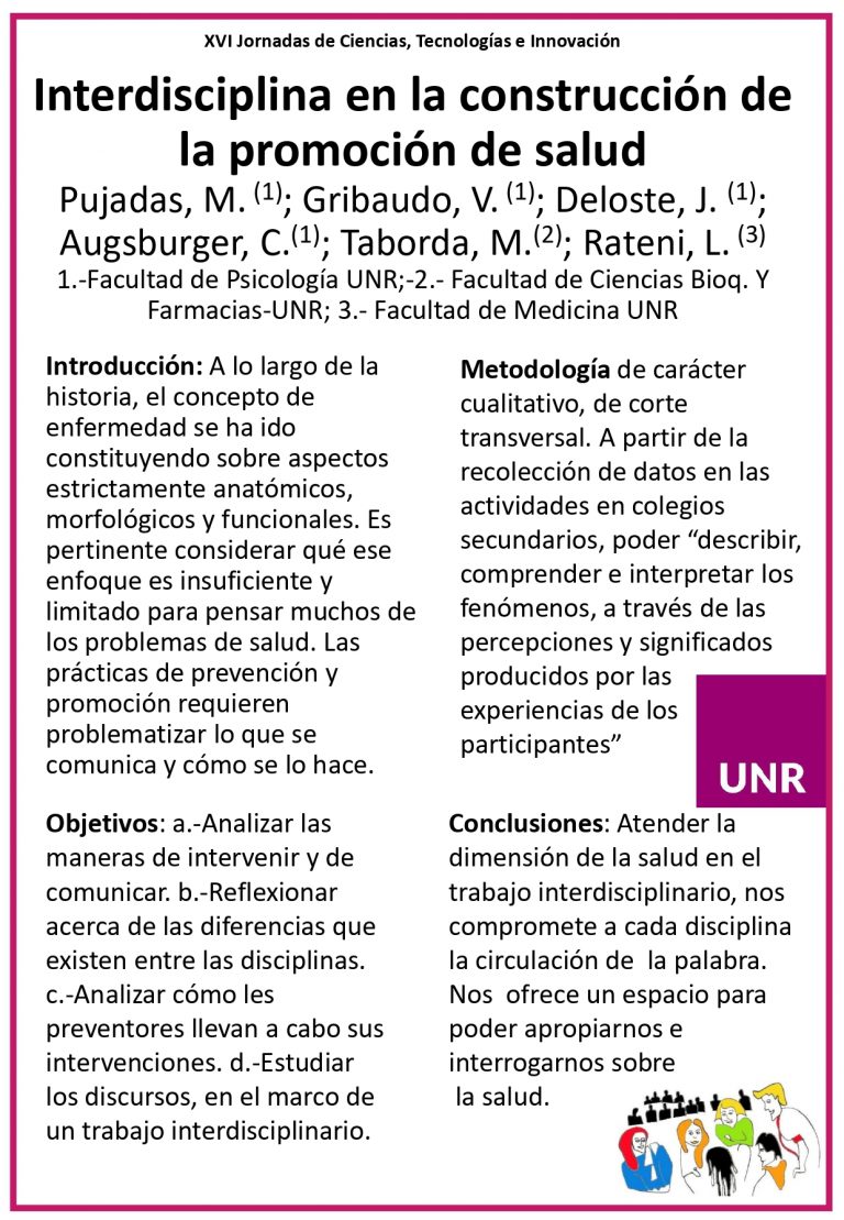 Read more about the article Interdisciplina en la construcción de la promoción de salud
