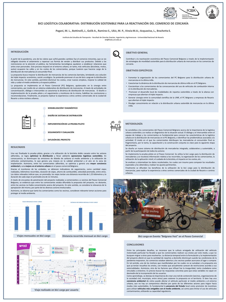 Read more about the article BICI LOGÍSTICA COLABORATIVA: DISTRIBUCIÓN SOSTENIBLE PARA LA REACTIVACIÓN DEL COMERCIO DE CERCANÍA