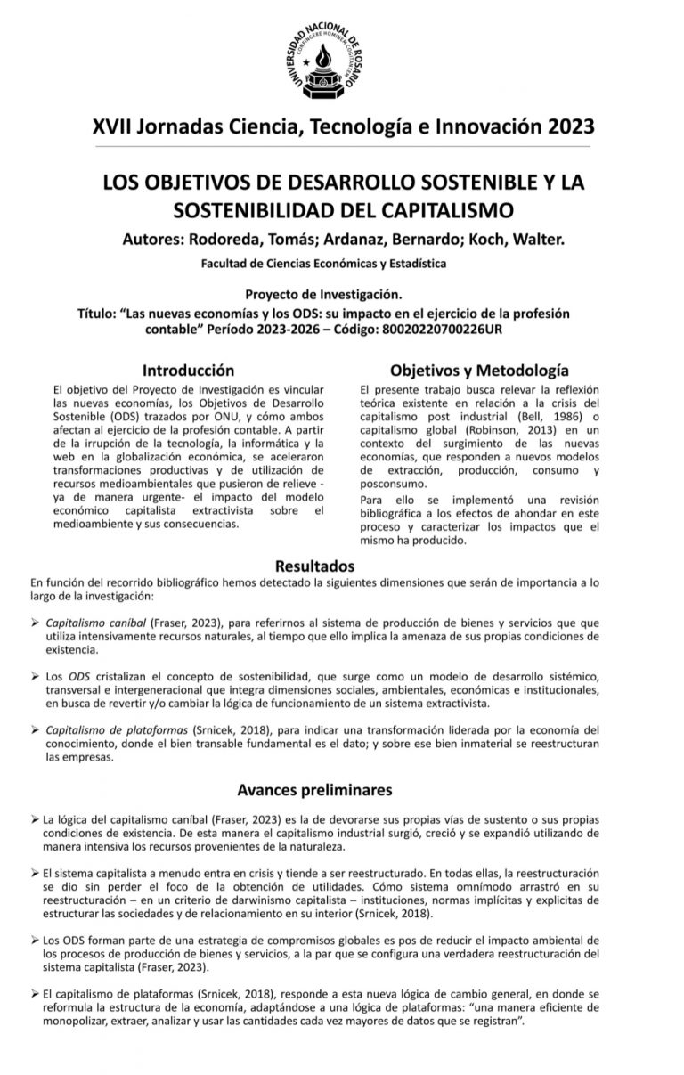 Read more about the article Los Objetivos de Desarrollo Sostenible y la sostenibilidad del capitalismo