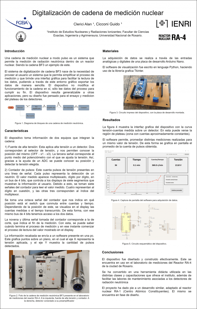 Read more about the article DIGITALIZACIÓN DE CADENA DE MEDICIÓN NUCLEAR