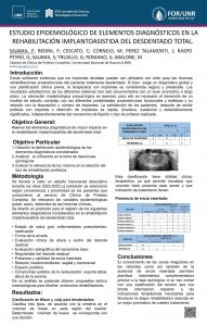 Read more about the article Estudio Epidemiológico de Elementos Diagnósticos en la Rehabilitación del Desdentado Total.