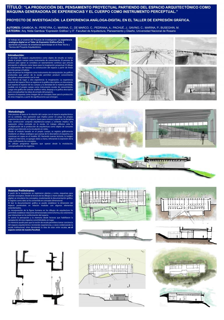 Read more about the article LA PRODUCCIÓN DEL PENSAMIENTO PROYECTUAL PARTIENDO DEL ESPACIO ARQUITECTÓNICO COMO MÁQUINA GENERADORA DE EXPERIENCIAS Y EL CUERPO COMO INSTRUMENTO PERCEPTUAL