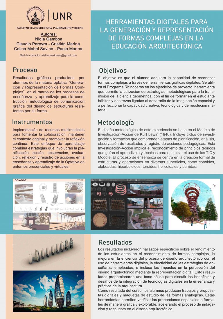 Read more about the article HERRAMIENTAS DIGITALES PARA LA GENERACIÓN Y REPRESENTACIÓN DE FORMAS COMPLEJAS EN LA EDUCACIÓN ARQUITECTÓNICA.
