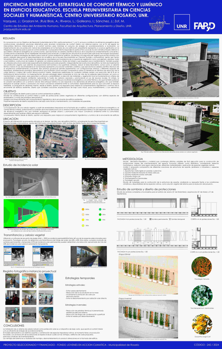 Read more about the article EFICIENCIA ENERGETICA. ESTRATEGIAS DE CONFORT TERMICO Y LUMINICO EN EDIFICIOS EDUCATIVOS