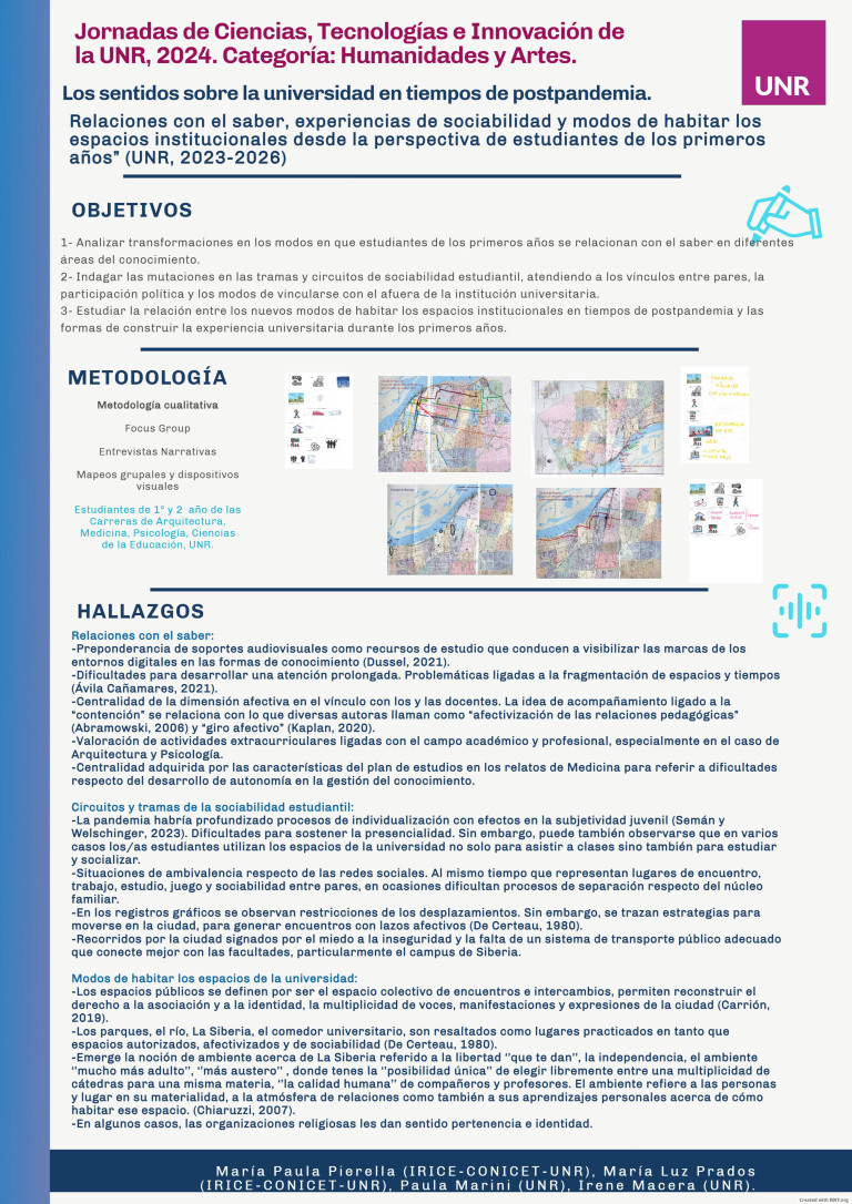 Read more about the article “Los sentidos sobre la universidad en tiempos de postpandemia. Relaciones con el saber, experiencias de sociabilidad y modos de habitar los espacios institucionales desde la perspectiva de estudiantes de los primeros años”