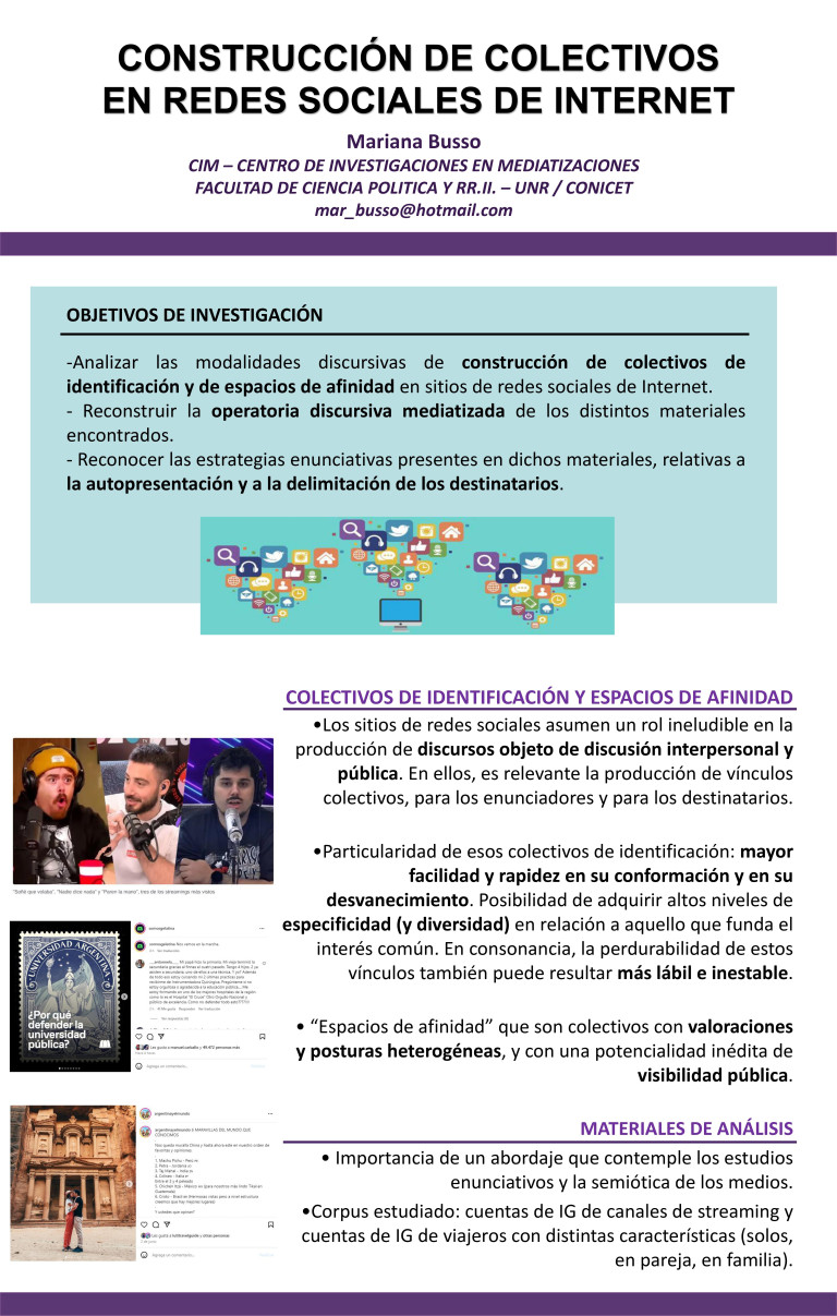 Read more about the article Construcción de colectivos en redes sociales de Internet