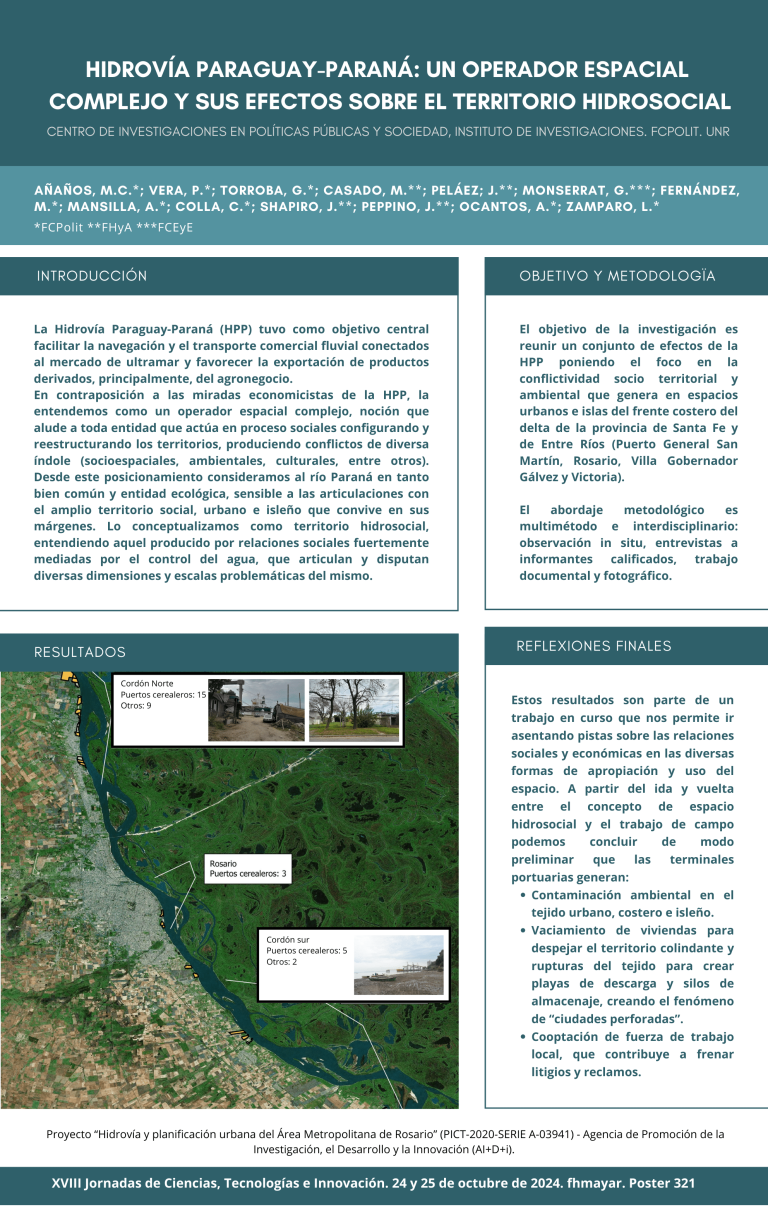 Read more about the article HIDROVÍA PARAGUAY-PARANÁ: UN OPERADOR ESPACIAL COMPLEJO Y SUS EFECTOS SOBRE EL TERRITORIO HIDROSOCIAL