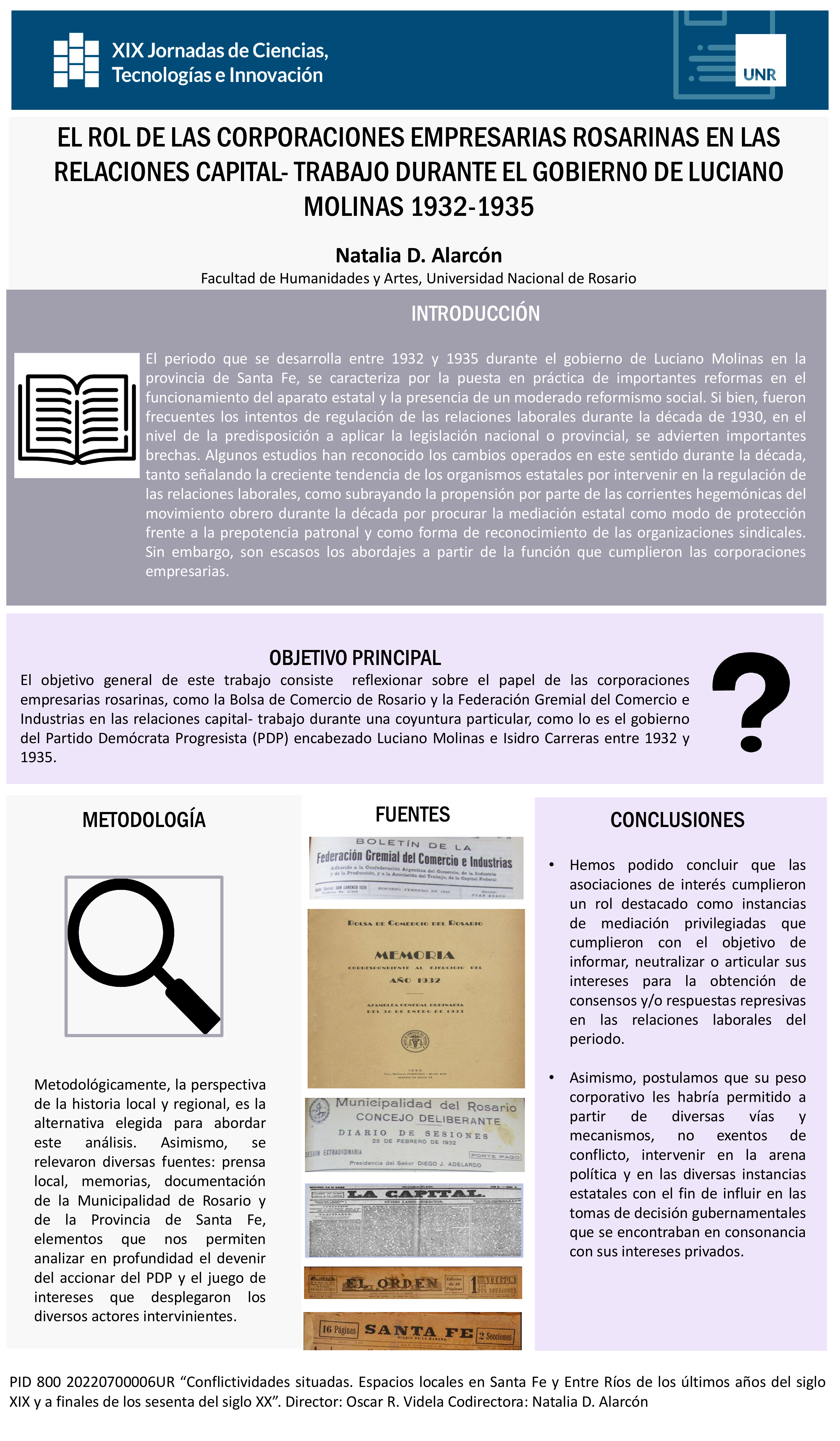 Lee más sobre el artículo EL ROL DE LAS CORPORACIONES EMPRESARIAS ROSARINAS EN LAS RELACIONES CAPITAL- TRABAJO DURANTE EL GOBIERNO DE LUCIANO MOLINAS 1932-1935