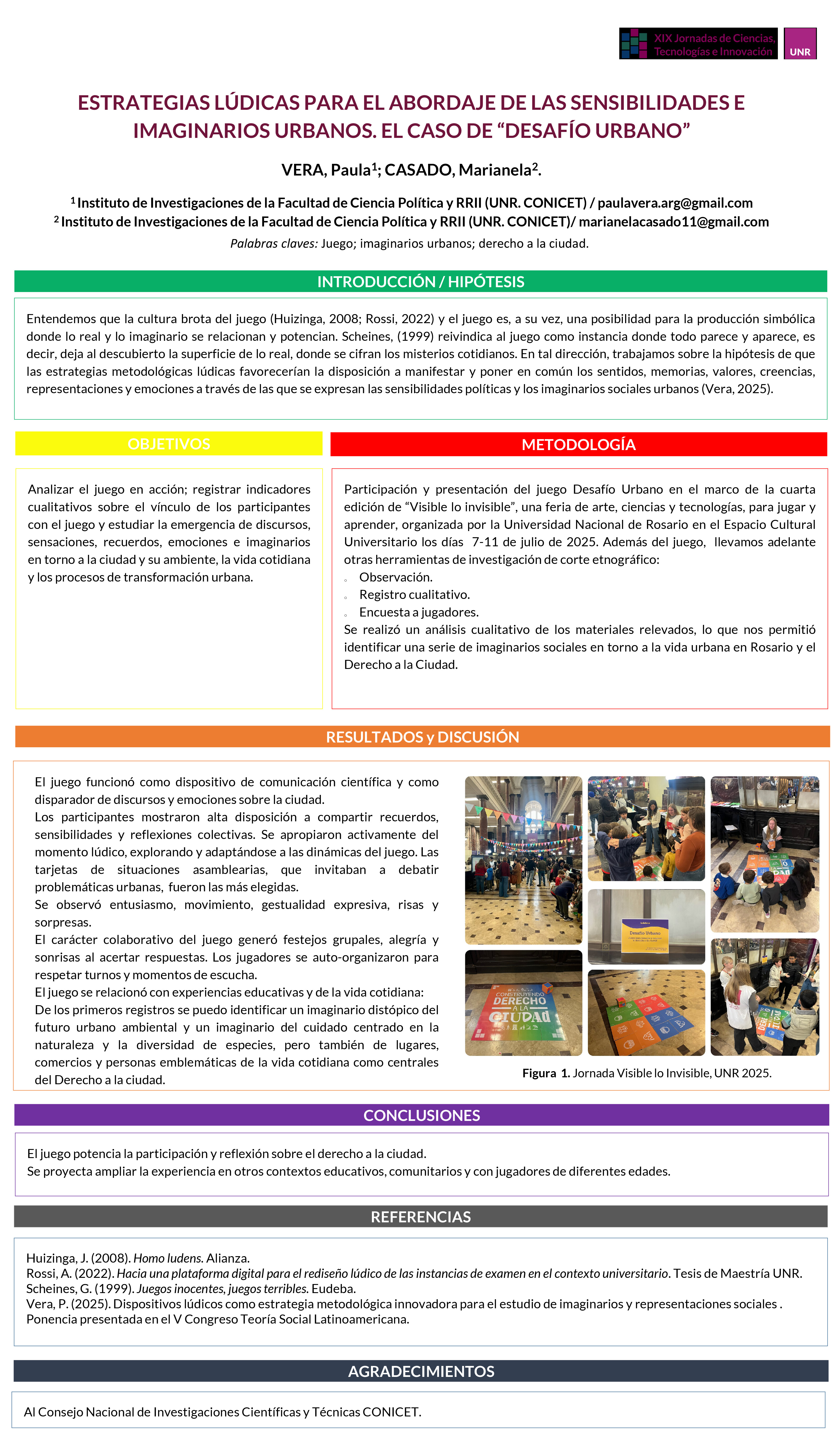 Lee más sobre el artículo ESTRATEGIAS LÚDICAS PARA EL ABORDAJE DE LAS SENSIBILIDADES E IMAGINARIOS URBANOS. EL CASO DE“DESAFÍO URBANO”