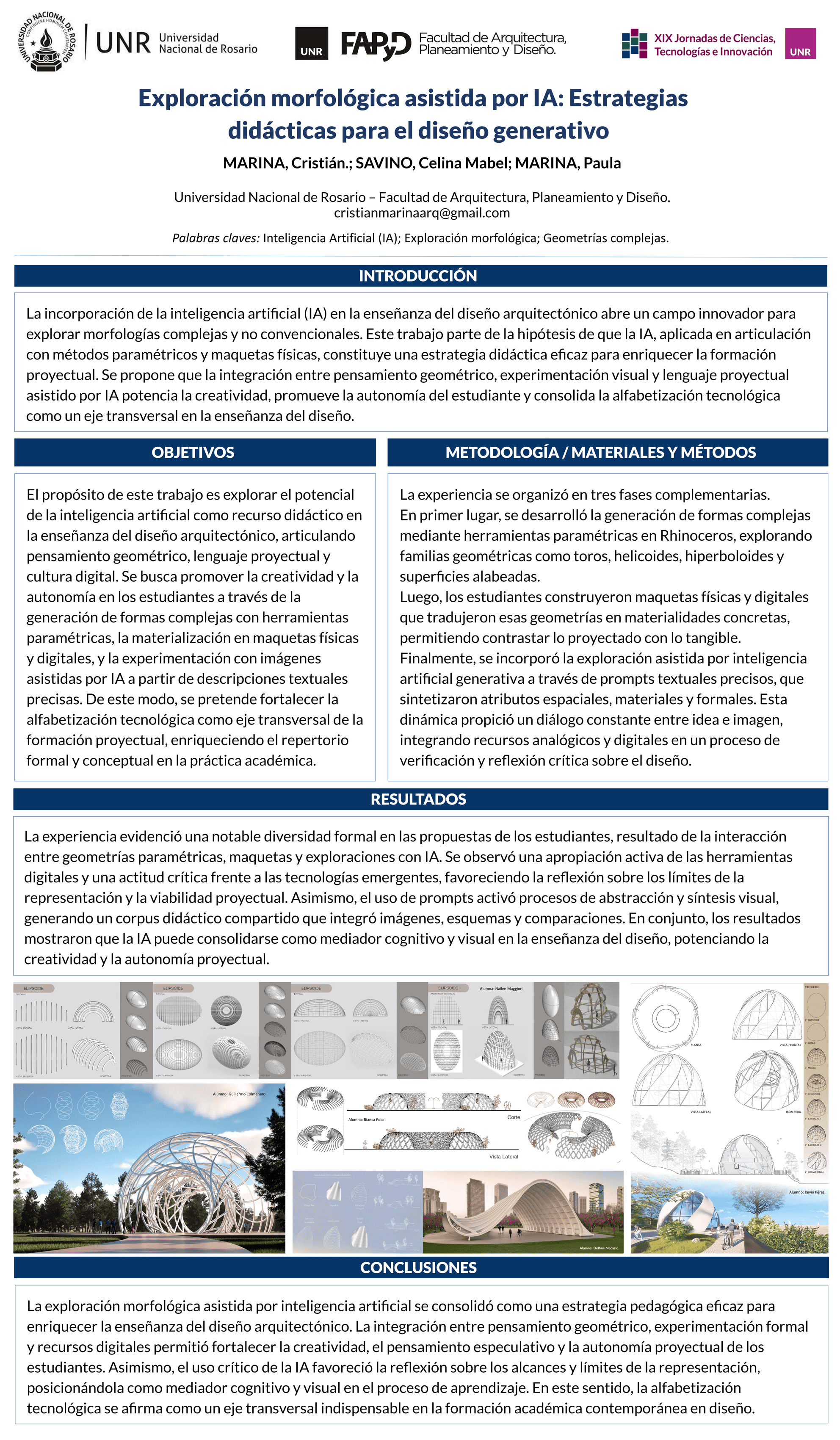 Lee más sobre el artículo EXPLORACIÓN MORFOLÓGICA ASISTIDA POR IA: ESTRATEGIAS DIDÁCTICAS PARA EL DISEÑO GENERATIVO
