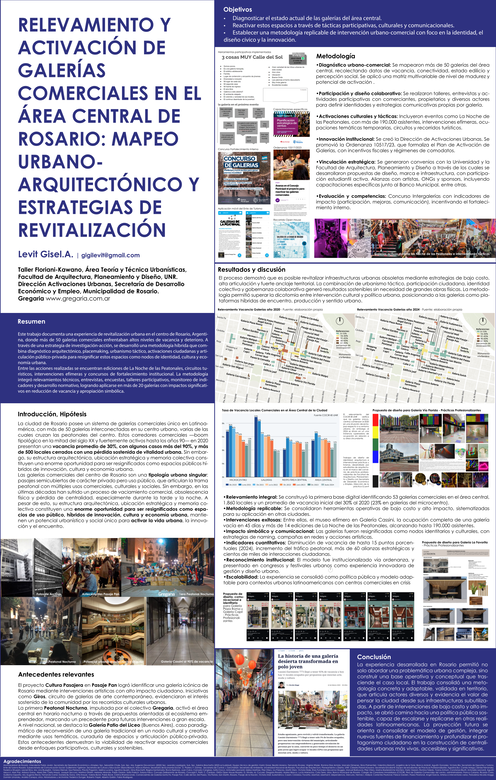 Lee más sobre el artículo RELEVAMIENTO Y ACTIVACIÓN DE GALERÍAS COMERCIALES EN EL ÁREA CENTRAL DE ROSARIO: MAPEO URBANO-ARQUITECTÓNICO Y ESTRATEGIAS DE REVITALIZACIÓN
