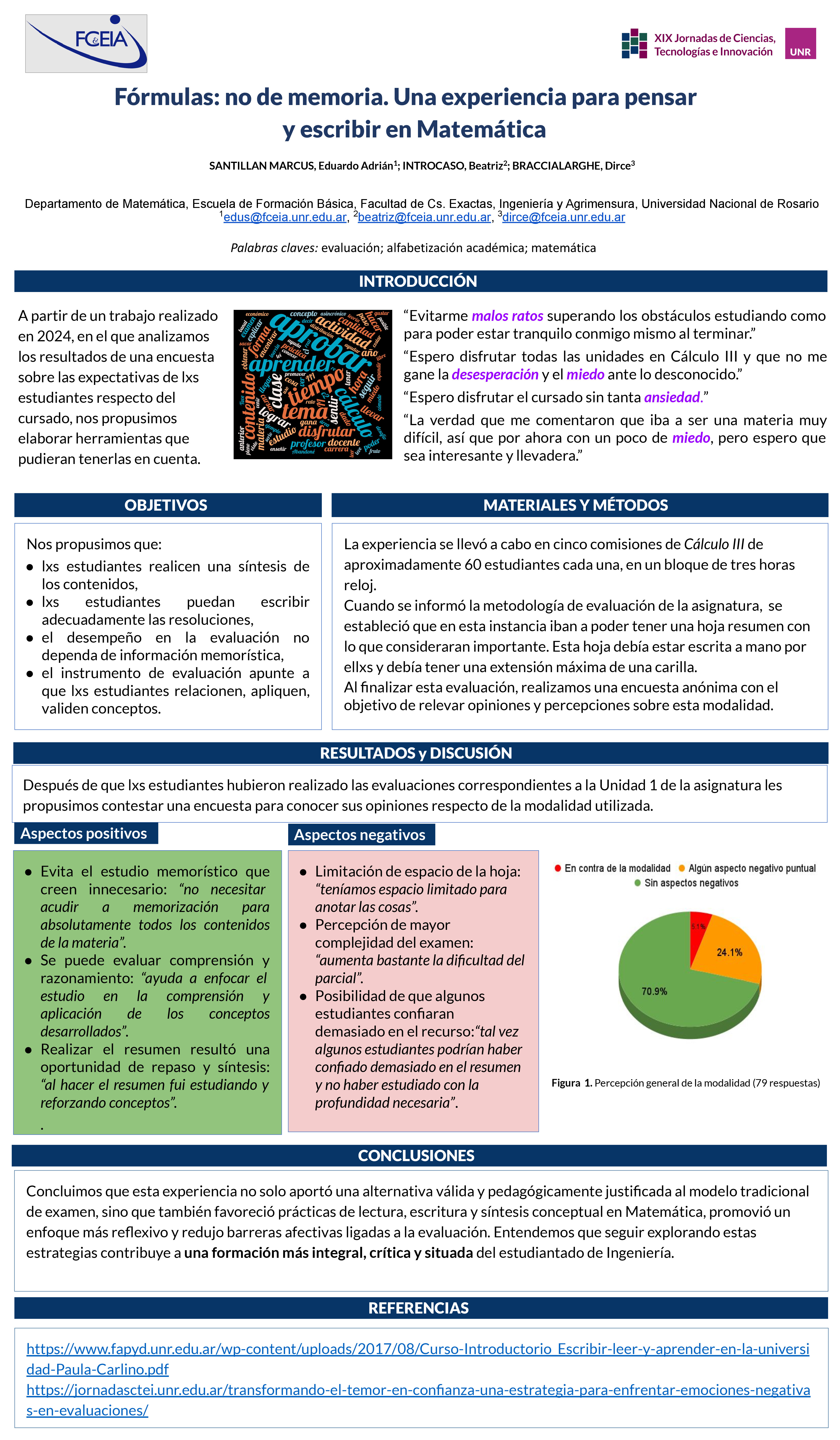 Lee más sobre el artículo FÓRMULAS, NO DE MEMORIA: UNA EXPERIENCIA PARA PENSAR Y ESCRIBIR EN MATEMÁTICA