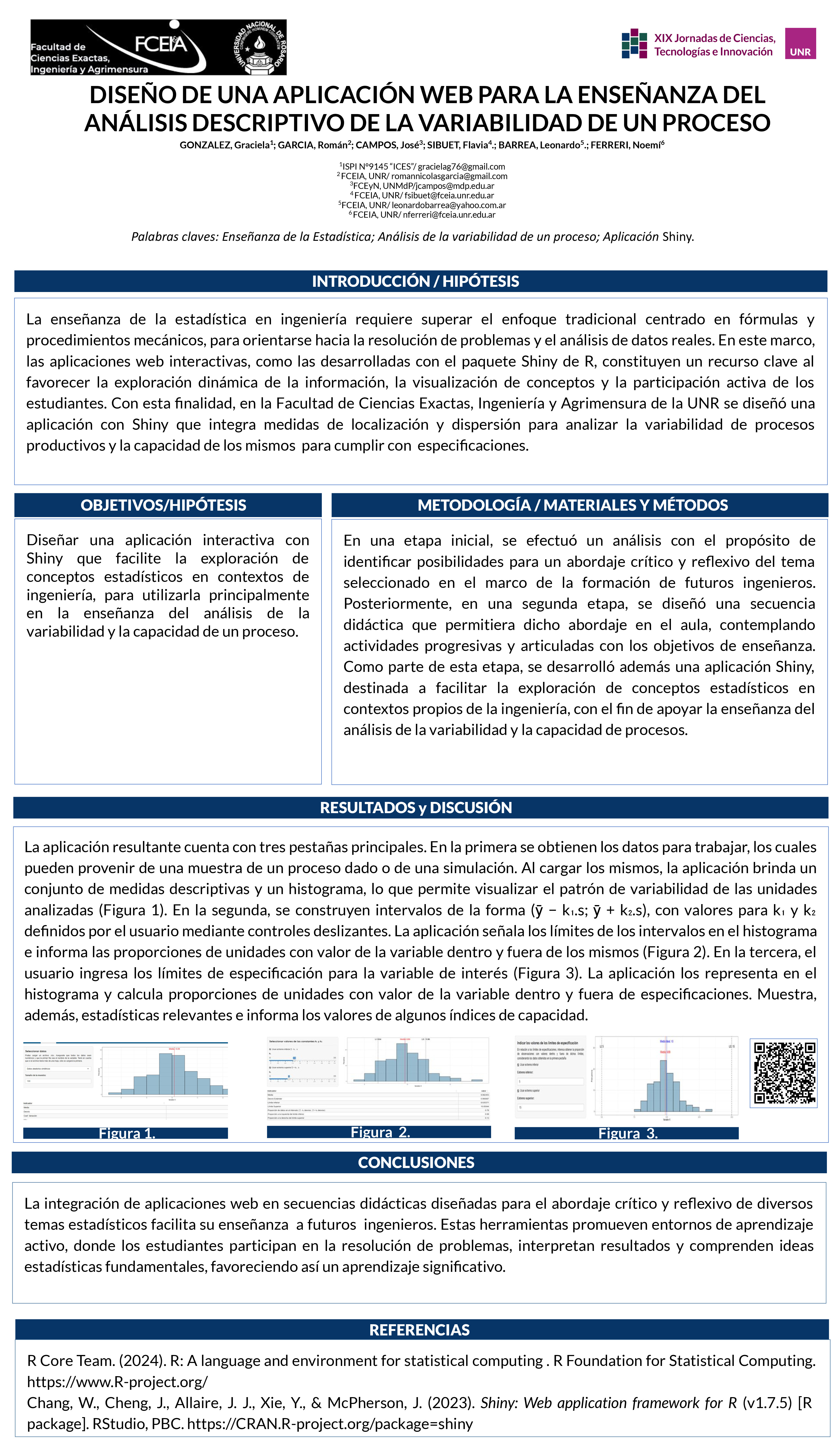 Lee más sobre el artículo DISEÑO DE UNA APLICACIÓN WEB PARA LA ENSEÑANZA DEL ANÁLISIS DESCRIPTIVO DE LA VARIABILIDAD DE UN PROCESO