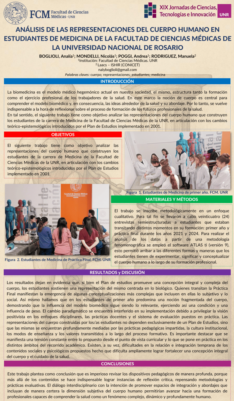 Lee más sobre el artículo ANÁLISIS DE LAS REPRESENTACIONES DEL CUERPO HUMANO EN ESTUDIANTES DE MEDICINA DE LA FACULTAD DE CIENCIAS MÉDICAS DE LA UNIVERSIDAD NACIONAL DE ROSARIO.