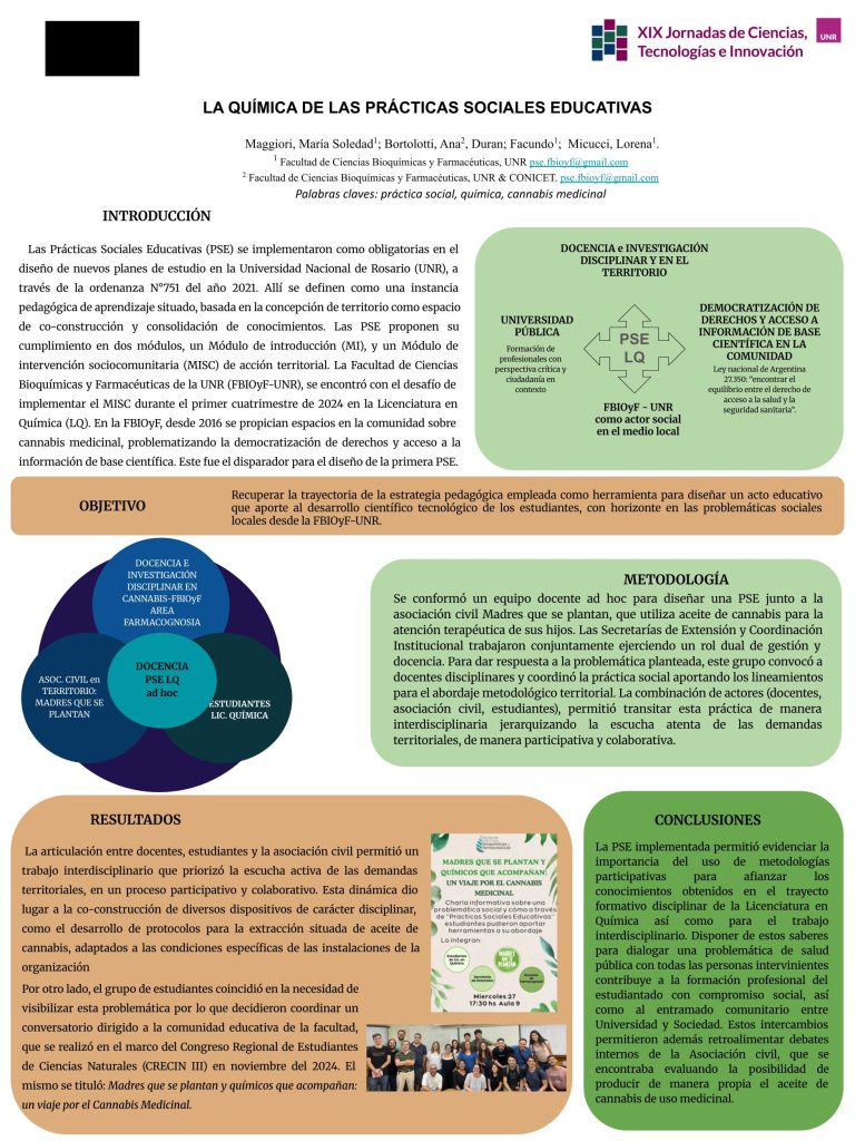 Lee más sobre el artículo LA QUÍMICA DE LAS PRÁCTICAS SOCIALES EDUCATIVAS.