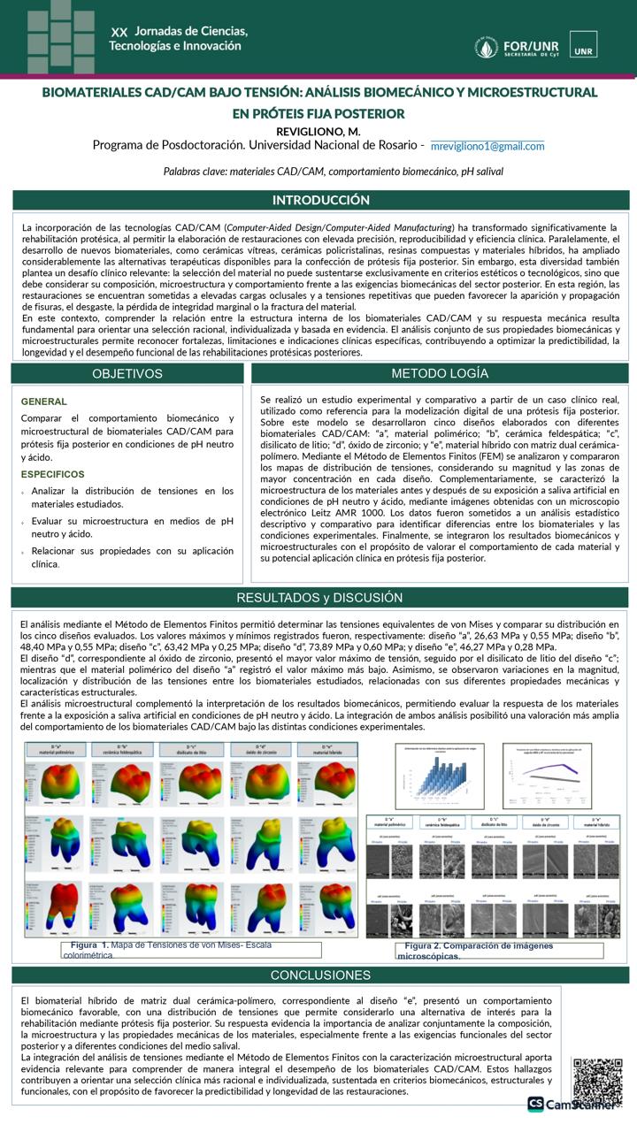 Lee más sobre el artículo BIOMATERIALES CAD/CAM BAJO TENSIÓN: ANÁLISIS BIOMECÁNICO Y MICROESTRUCTURAL EN PRÓTESIS FIJA POSTERIOR